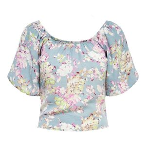 Top Floreale Multicolor