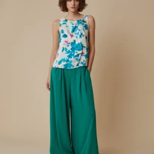 Pennyblack Pantaloni ampi in georgette PAPAIA