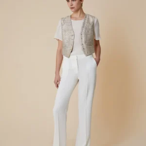 Pennyblack Pantaloni flare fit in cady ecosostenibile ELENIA