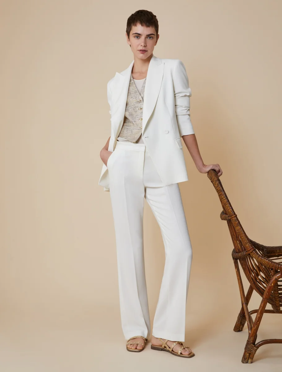 Pennyblack Pantaloni flare fit in cady ecosostenibile ELENIA - immagine 5