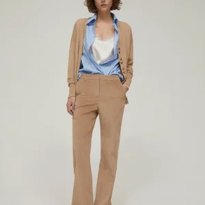 Pennyblack Pantaloni straight fit in velluto OBOLO