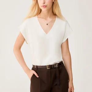 Pennyblack Top in Twill di viscosa CHIFFON