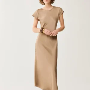 Pennyblack Abito midi in doppio raso EFFETTO