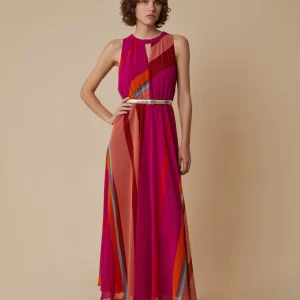 Pennyblack Abito lungo in georgette ecosostenibile NOVER