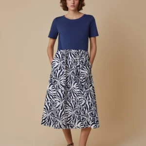 Pennyblack Abito in jersey e popeline ecosostenibile VARAZZE