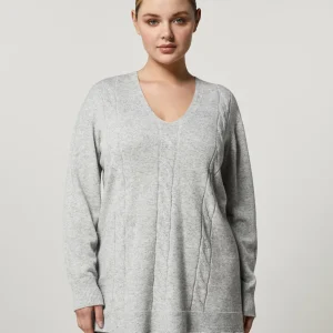 Persona by Marina Rinaldi maglia in misto cashmere AEROBICA