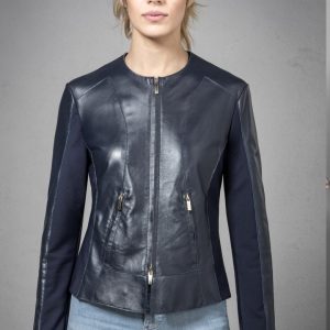 GIACCHINO IN PELLE E TESSUTO