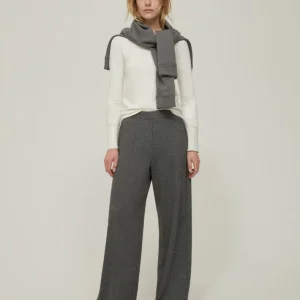 Pennyblack Pantaloni ampi in jersey chevron RISTORO