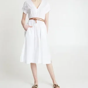 Liu jo Vestito ecosostenibile con cintura CA2019TS39211111