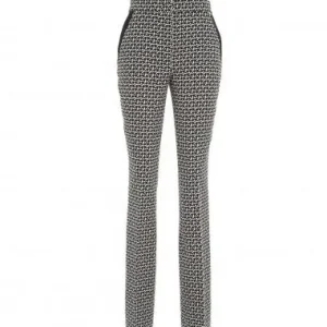 Liu jo Pantaloni pied de poule ecosostenibile CF3094T2528Q9511