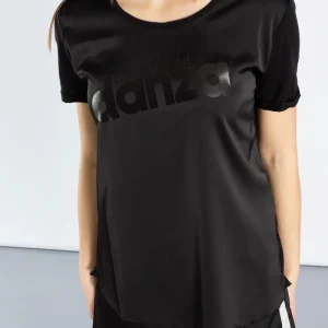 T-SHIRT IN RASO E JERSEY MODAL