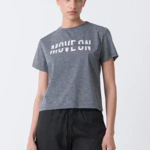 T-SHIRT IN JERSEY TECNICO FIAMMATO