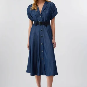 Liujo Abito corta con cintura UA6315D033577000