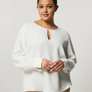 Persona by Marina Rinaldi blusa in cady ecosostenibile LEGA