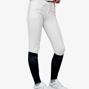 PANTALONE EQUITAZIONE GARA DONNA – BIANCO