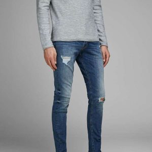 Jeans Denim Strappato