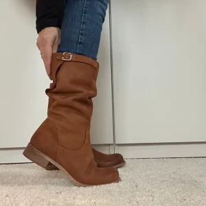 Stivali in pelle Nabuk spazzolato