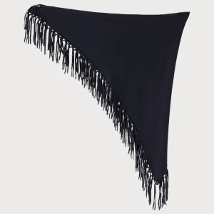 WEEKEND MAX MARA Sciarpa mantella frange TORNADO