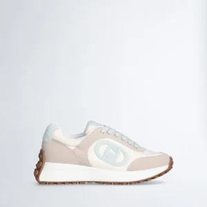 Liu jo Sneakers con logo pelle cosostenibile BA5001PX003S3600