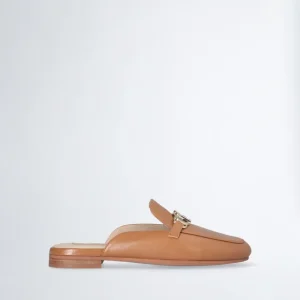 Liu jo Slippers in pelle con logo ecosostenibile SA5035PX460S1853