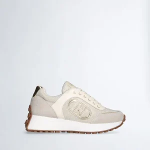 Liu jo Sneakers in lurex pelle cosostenibile BA5001PX60101127