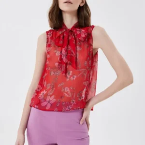 Liujo Top con fiocco IA1125T2419T9208