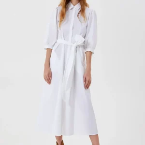 Liujo Vestito lungo con cintura WA1292T482411111