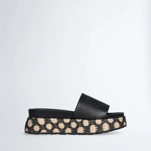 Liu jo Ciabatte platform in rafia ecosostenibile SA5107EX01422222