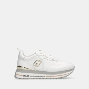 Liu jo Sneakers platform in pelle BF5009P010201111
