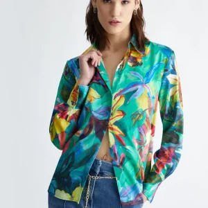 Liujo Camicia a fiori Liu Jo Better ecosostenibile CA4406TS017N9098