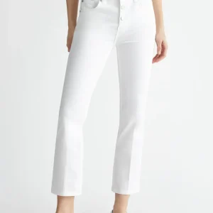 Liu jo Pantaloni flare bianchi ecosostenibile MA4292T714411111