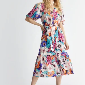 Liujo Abito floreale ecosostenibile MA4412T3819N9218