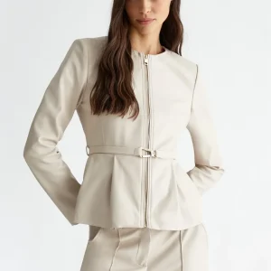 Liujo Giacca peplum con cintura CF4141E0624X0603