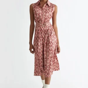 Liujo Abito chemisier in twill stampato CF4446TS987N9687