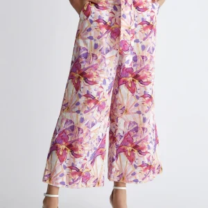 Liu jo Pantaloni floreali ecosostenibili WA3109TS456Q9186