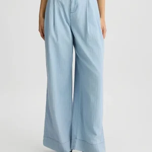 Liu jo Pantaloni in denim gessato ecosostenibile UA5123D498978822