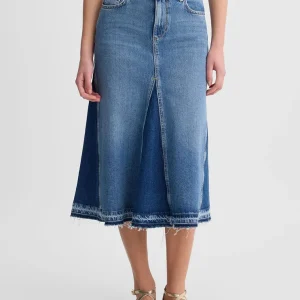 Liujo Gonna in denim ecosostenibile UA5216DS00778855