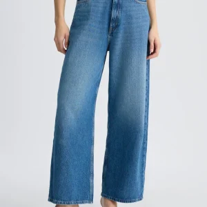 Liujo Jeans baggy a vita bassa ecosostenibile UA5252D428678873