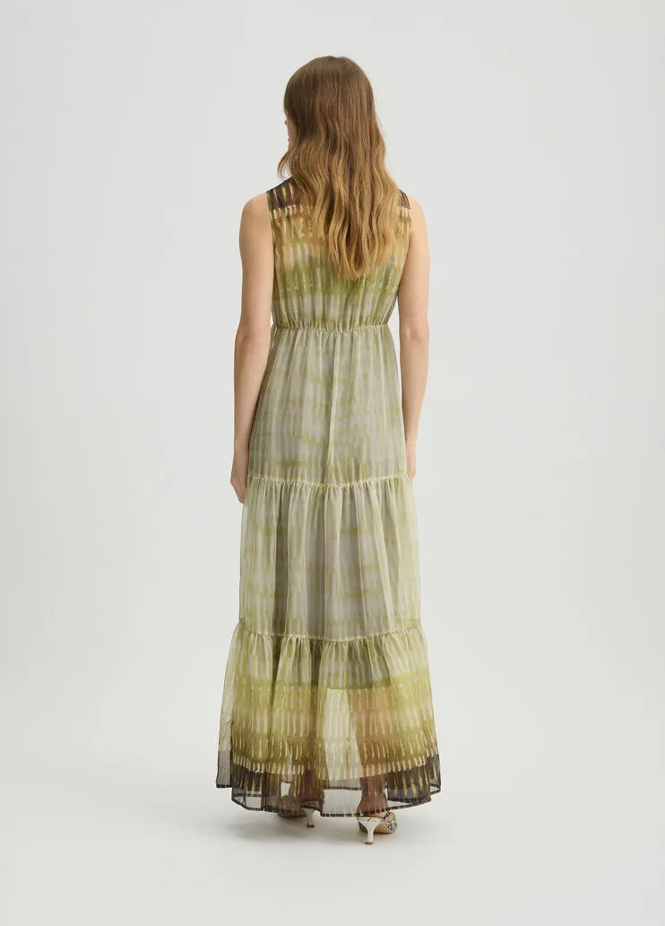 Liujo Abito chemisier in chiffon stampato ecosostenibile WA5031TS079M9549 - immagine 6