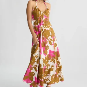 Liujo Abito in popeline stampato ecosostenibile WA5336T0072Z9808