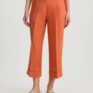 Liu jo Pantaloni in misto lino ecosostenibile WA5132T481871446