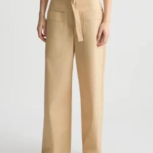 Liu jo Pantaloni beige in popeline ecosostenibile WA5356T485360920