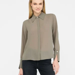 Liujo Camicia con perle ecosostenibile CF5302TS869X0707