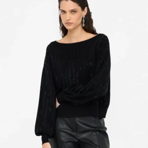 Liujo Maglia con strass ecosostenibile CF5271MA96EM9798