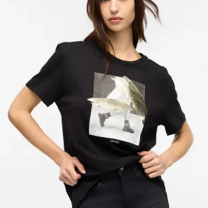 Liujo T-shirt con stampa ecosostenibile UF5271JS923M9945
