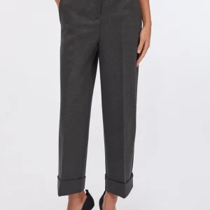 Liu jo Pantaloni cropped con piega CF5420J185702095