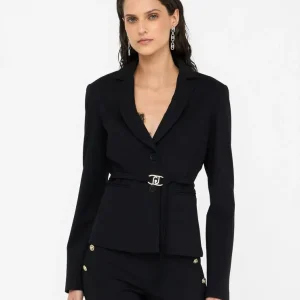 Liujo Giacca con cintura logata ecosostenibile MF5140J918922222