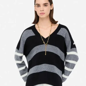 Liujo Maglia a righe ecosostenibile MF5128MS009C3819