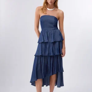 Liujo Abito midi asimmetrico UA6275D489477000