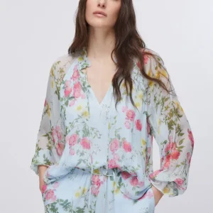 Liujo Blusa a fiori ecosostenibile WA6380T3473P9422
